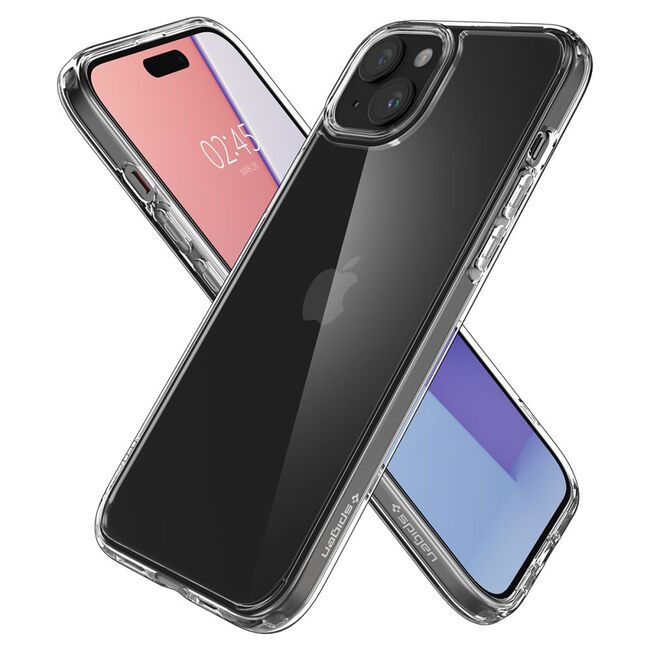 Husa iPhone 15 Spigen Ultra Hybrid, transparenta