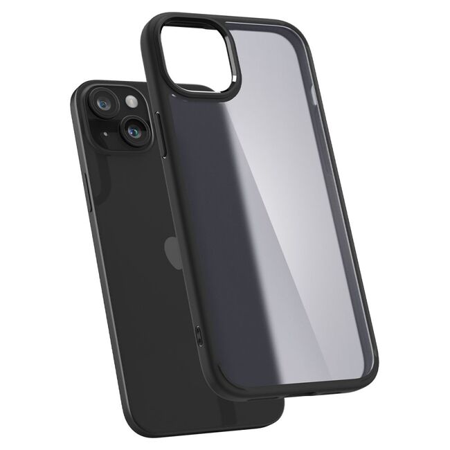 Husa iPhone 15 Spigen Ultra Hybrid, frost black