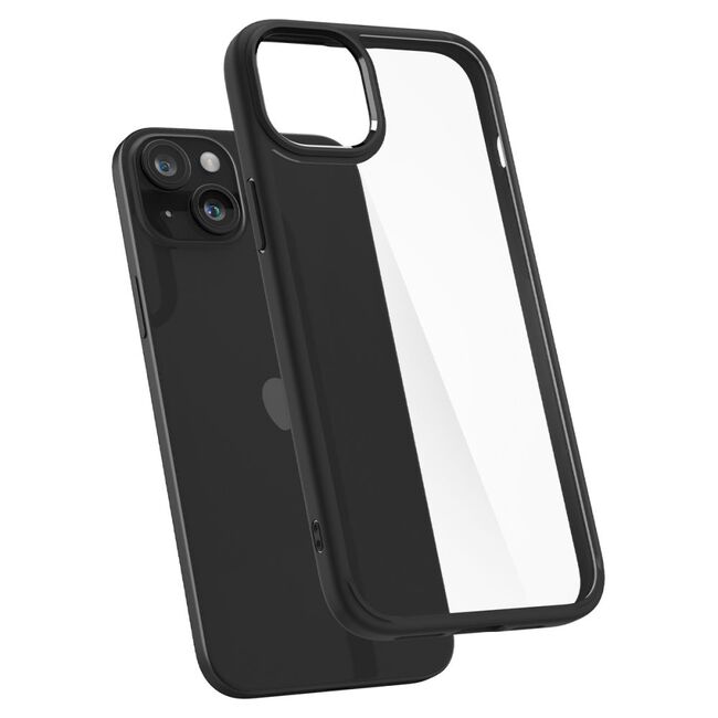 Husa iPhone 15 Spigen Ultra Hybrid, negru