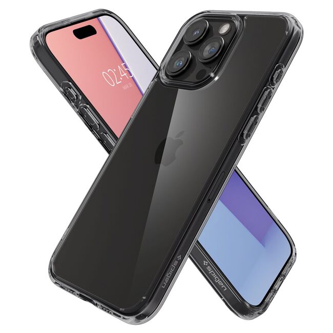 Husa iPhone 15 Pro Max Spigen Ultra Hybrid, space crystal