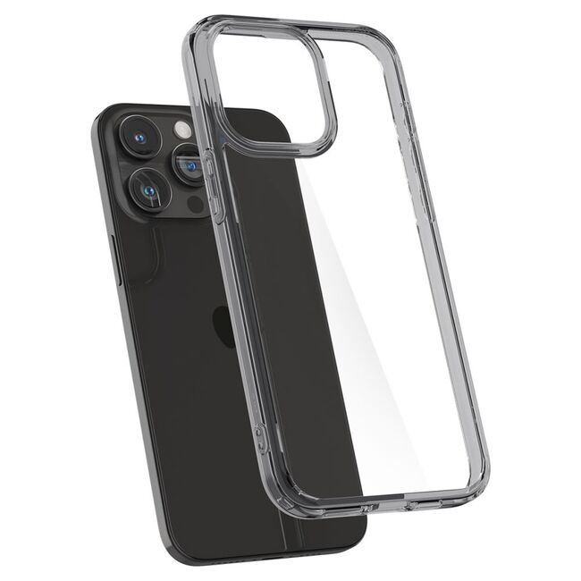 Husa iPhone 15 Pro Max Spigen Ultra Hybrid, space crystal