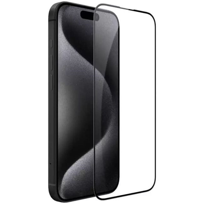 Folie sticla iPhone 15 Pro Nillkin Amazing CP+PRO, negru