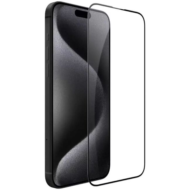 Folie sticla iPhone 15 Pro Max Nillkin Amazing CP+PRO, negru