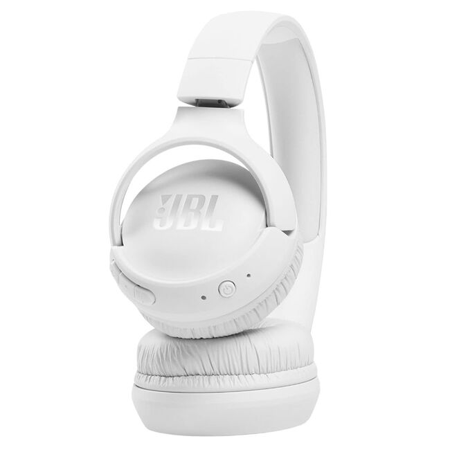Casti wireless over ear cu microfon JBL Tune 510, alb