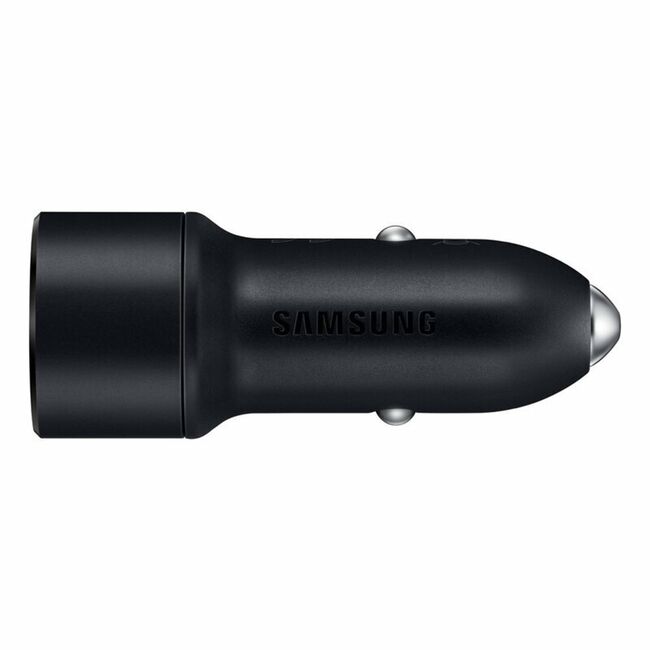 Incarcator auto Samsung Fast Charge + cablu, 15W, negru, EP-L1100WBEGEU