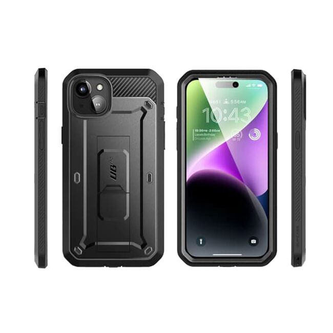 Husa iPhone 15 Supcase Unicorn Beetle Pro, negru