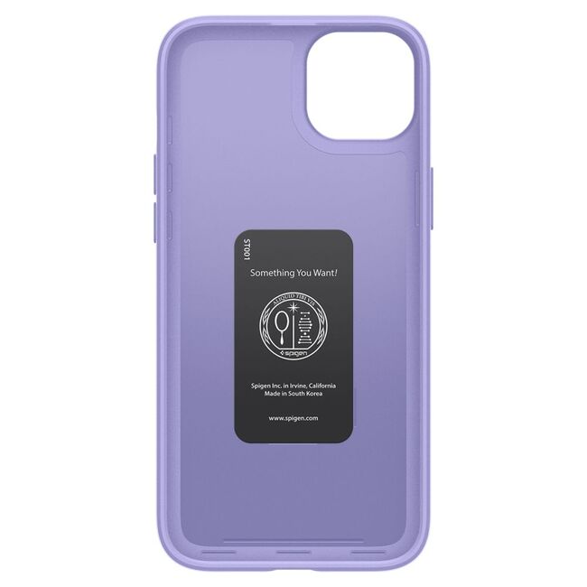 Husa iPhone 15 Spigen Thin Fit, iris purple