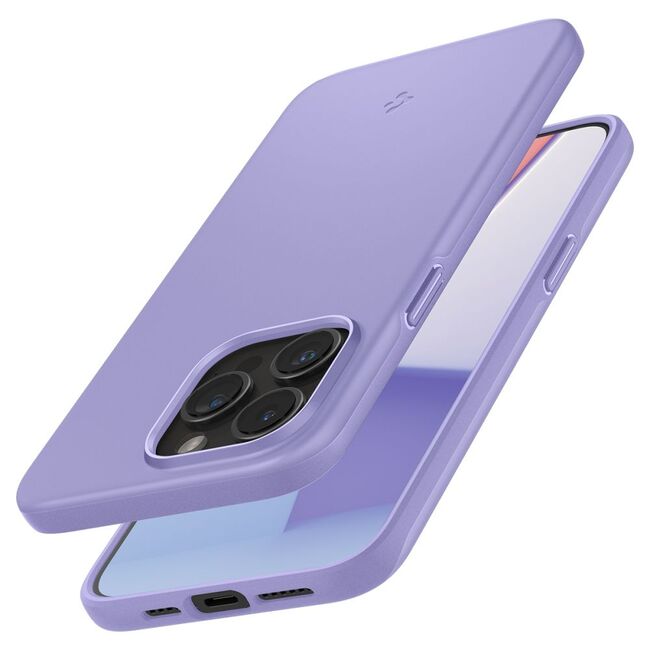 Husa iPhone 15 Pro Spigen Thin Fit, iris purple