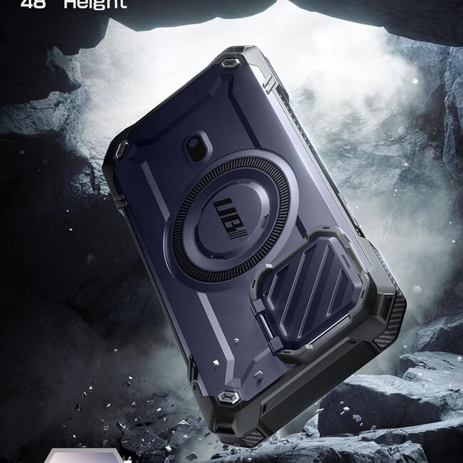 Husa iPhone 15 Pro Max Unicorn Beetle XT MagSafe, albastru