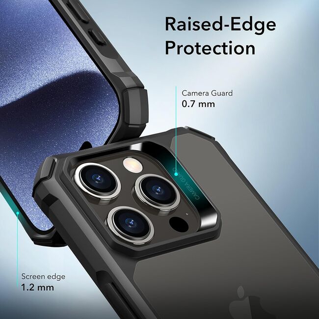 Husa iPhone 15 Pro Max ESR Air Armor, negru