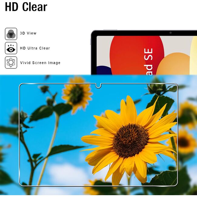 Folie de protectie Sticla Securizata pentru Xiaomi Redmi Pad SE 11 inch, transparenta