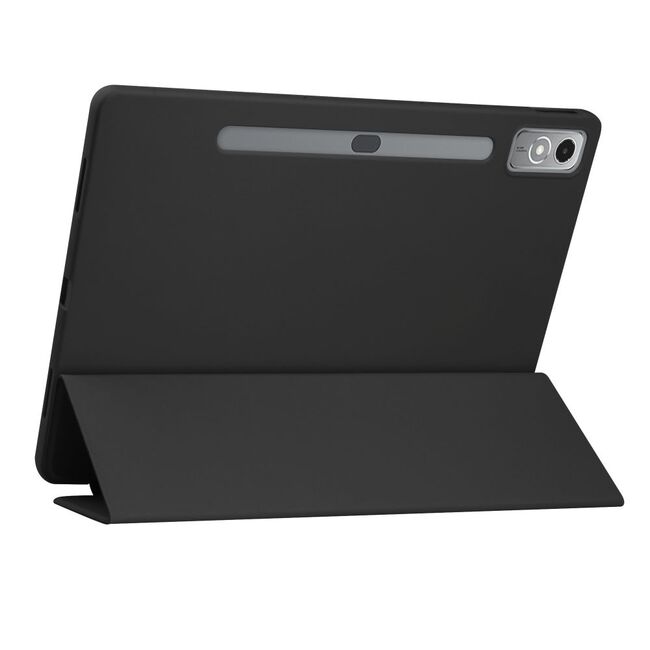 Husa tableta Lenovo Tab P12 12.7 inch functie sleep/wake-up Ultralight de tip stand, negru