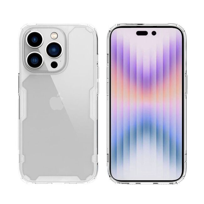 Husa iPhone 15 Pro Nillkin Nature PRO MagSafe, transparenta
