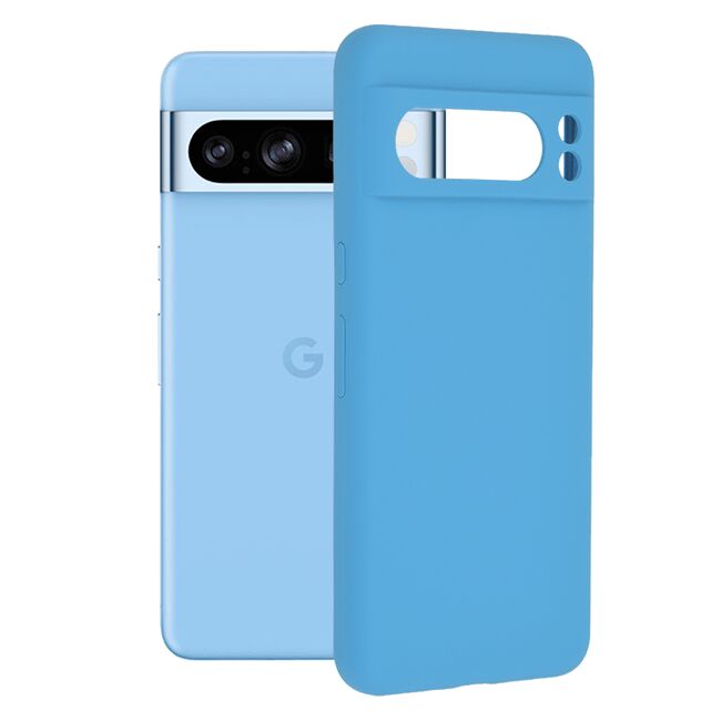 Husa Google Pixel 8 Pro Techsuit Soft Edge Silicone, albastru