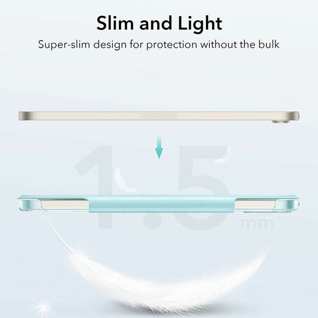 Husa iPad mini 6 (2021) ESR Ascend Trifold, bleu