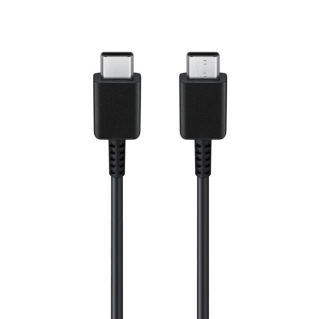 Cablu Date Si Incarcare USB-C - USB-C original Samsung EP-DW767JBE, 25W, 1.8m, 3A, negru