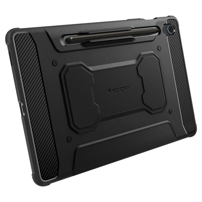 Husa pentru Samsung Galaxy Tab S9 FE 10.9 inch X510 / X516B Spigen Rugged Armor Pro, negru