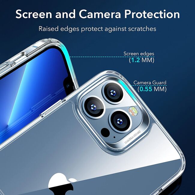 Husa iPhone 13 Pro ESR Air Shield Boost Kickstand, transparenta