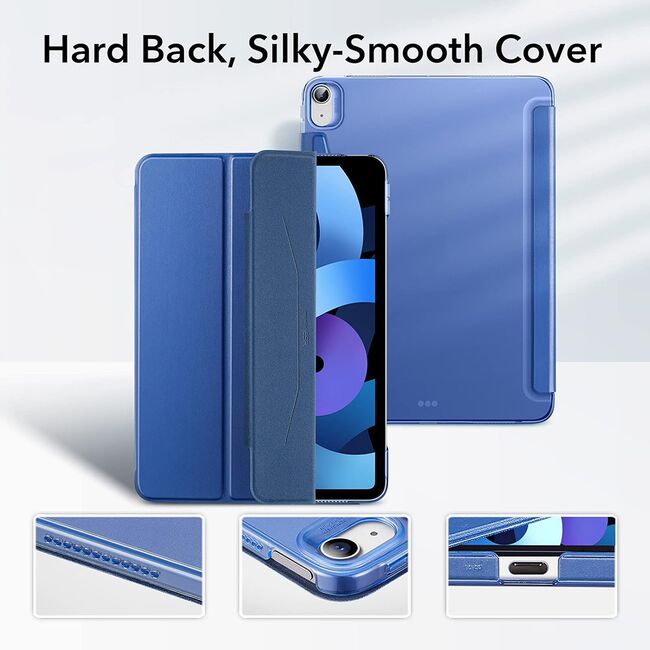 Husa iPad Air 5 / iPad Air 4 10.9" ESR Ascend Trifold, Navy Blue
