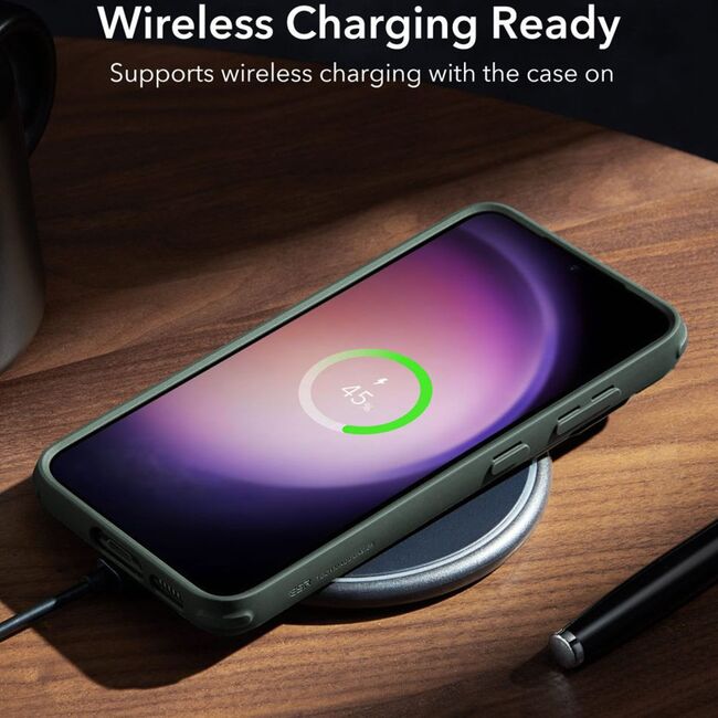 Husa Samsung Galaxy S23 Plus ESR - Classic Kickstand - Clear Green