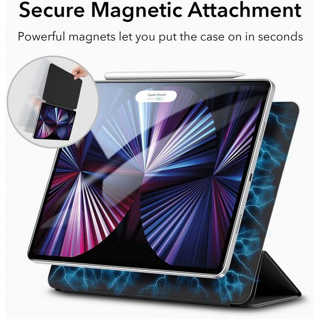 Husa iPad Pro 11 inch 2022 / 2021 ESR - Rebound Magnetic functie stand si sleep/wake-up - rugged black