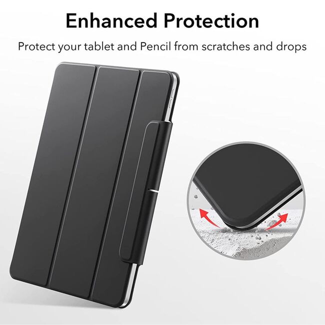 Husa iPad Pro 11 inch 2022 / 2021 ESR - Rebound Magnetic functie stand si sleep/wake-up - rugged black