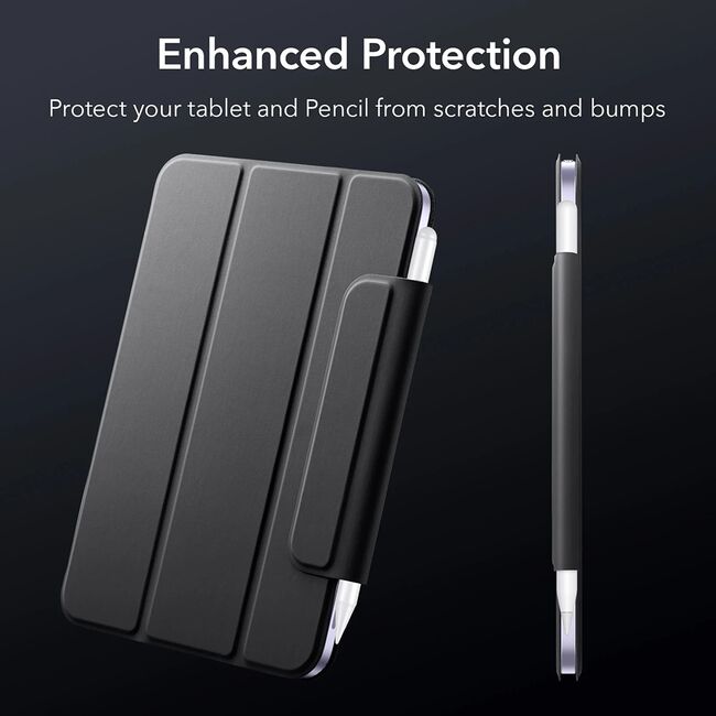 Husa iPad Mini 6 ESR - Rebound Magnetic functie stand si sleep/wake-up - negru
