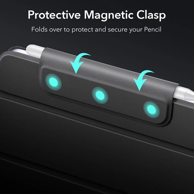 Husa iPad Mini 6 ESR - Rebound Magnetic functie stand si sleep/wake-up - silver grey