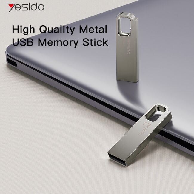 Flash drive, memorie externa, stick USB Yesido FL13, waterproof, zinc alloy shell, 128 GB