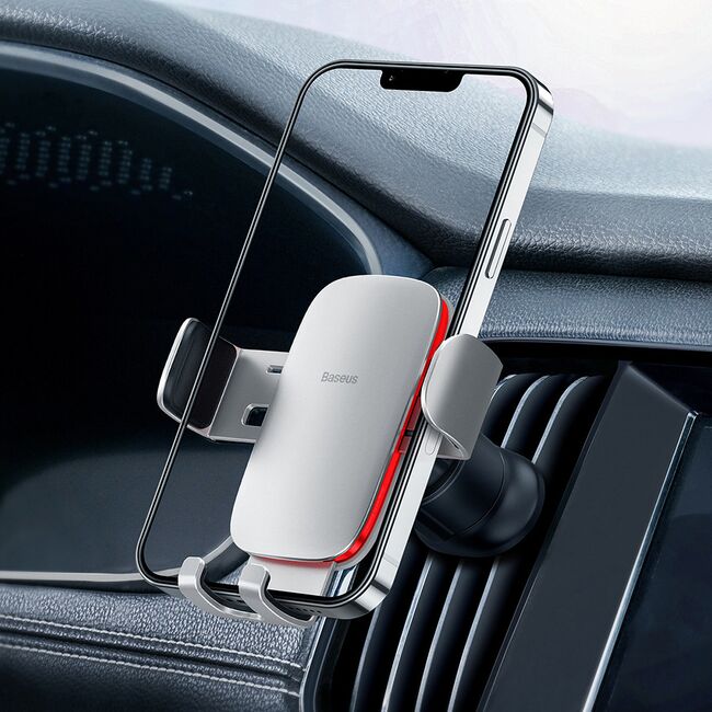 Suport telefon auto pentru grila ventilatie Baseus, SUJS000012