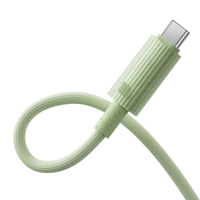 Cablu de date USB-C Baseus, 100W, 1m, verde, P10360202631-00