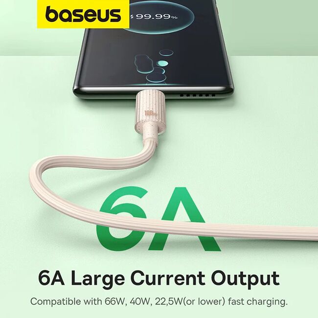 Cablu date USB Type-C Baseus, 100W, 480Mbps, 1m, P10360203631-00