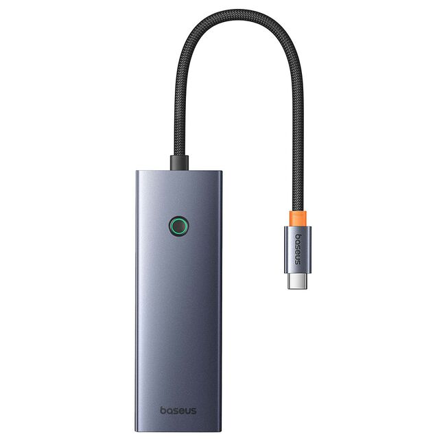 Hub, adaptor USB Type-C la 1 x HDMI 4K@60Hz, 3 x USB, 1 x Type-C PD, SD, TF Baseus, B00052803811-00
