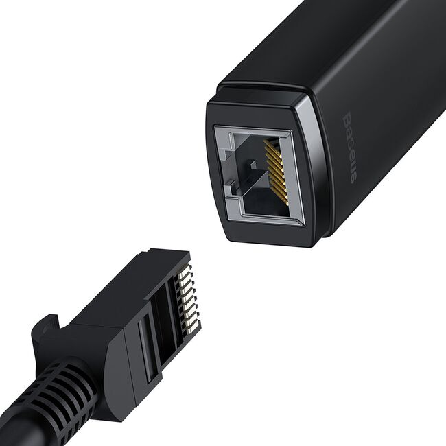 Adaptor Internet RJ45 la USB LAN 100Mbps, Baseus, WKQX000001