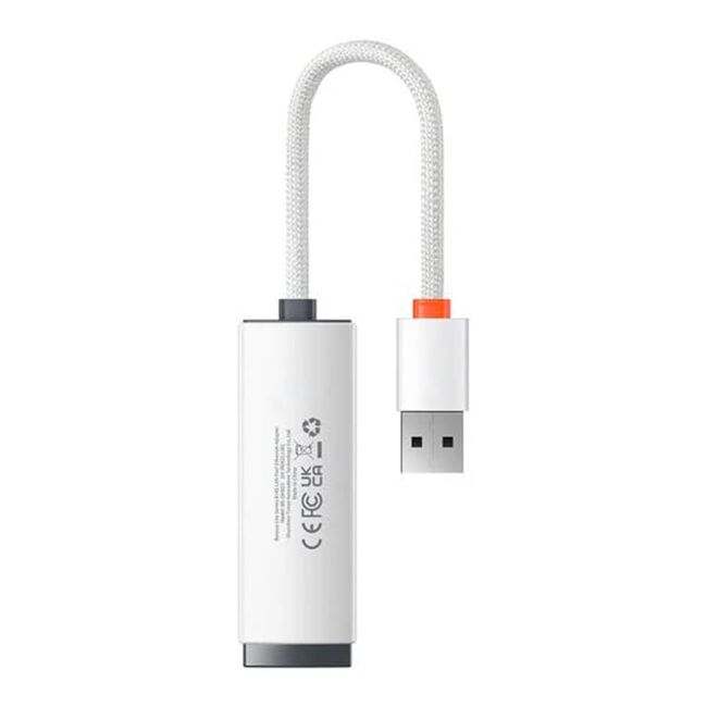 Adaptor USB la RJ45 100Mbps, Baseus, WKQX000002