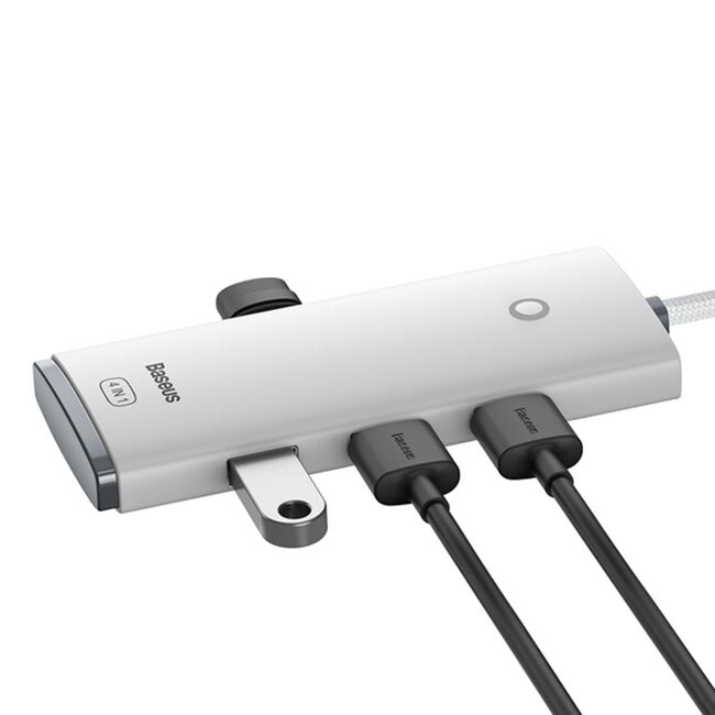 Docking station USB la 4xUSB3.0, tip C Baseus, 2m, WKQX030202