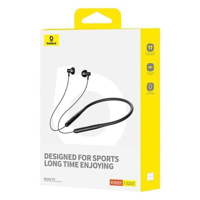 Casti in-ear wireless Bowie P1 Baseus, negru, A00025800113-Z1