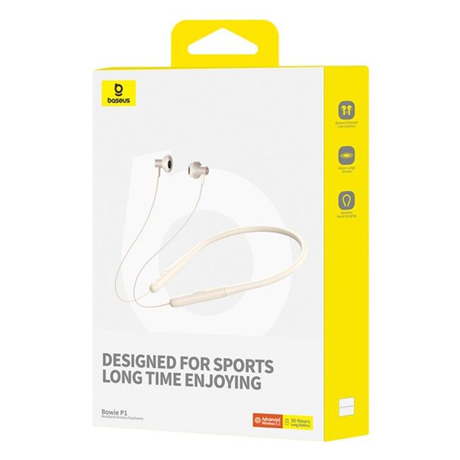 Casti in-ear wireless Bowie P1 Baseus, alb, A00025800223-Z1