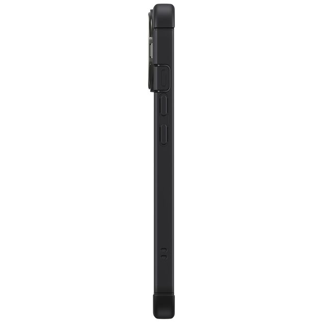 [Pachet 360°] Husa cu folie integrata iPhone 15 ESR Armor Tough Kickstand HaloLock, negru/transparenta
