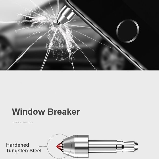 Window breaker pentru urgenta parbriz masina pentru telefon Usams, US-ZB034