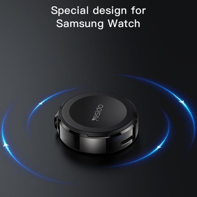 Incarcator wireless pentru Samsung Galaxy Watch Yesido DS19 2.5W, negru