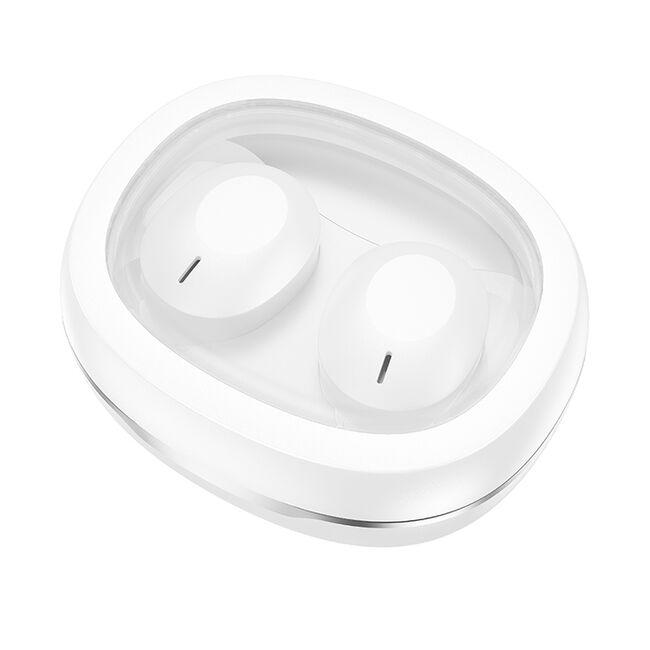 Casti Hi-Fi Bluetooth in-ear true wireless Hoco EQ3, Led Digital Display, bej