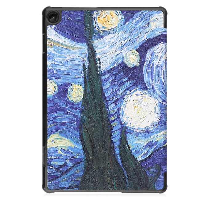 Husa LENOVO Tab M10 3rd Gen, 10.1 inch TB-328FU, TB-328XU tip stand, functie sleep/wake-up, starry night
