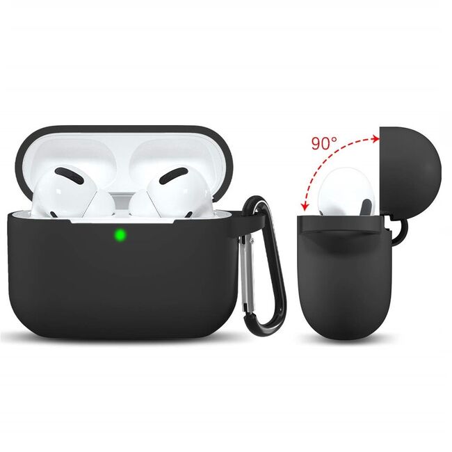 Husa Apple AirPods 3 Techsuit Silicone Case, negru