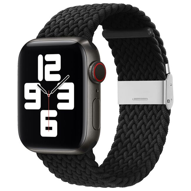 Curea Watchband (W032) - Apple Watch 1/2/3/4/5/6/7/8/9/SE/SE 2 (38/40/41mm) - black