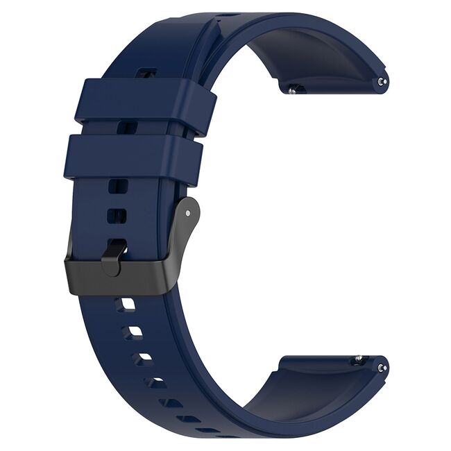 Curea Techsuit - Watchband 20mm (W026) - Samsung Galaxy Watch 4/5/Active 2, Huawei Watch GT 3 (42mm)/GT 3 Pro (43mm) - dark blue