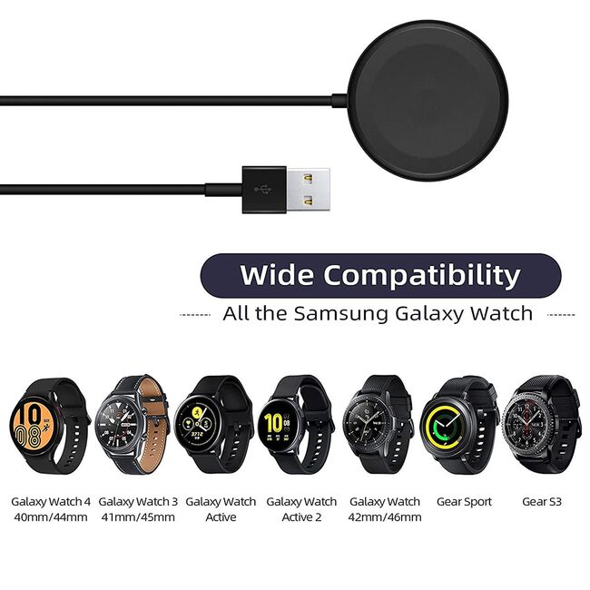 Incarcator wireless cablu Samsung Watch 2.5W Techsuit TSC11