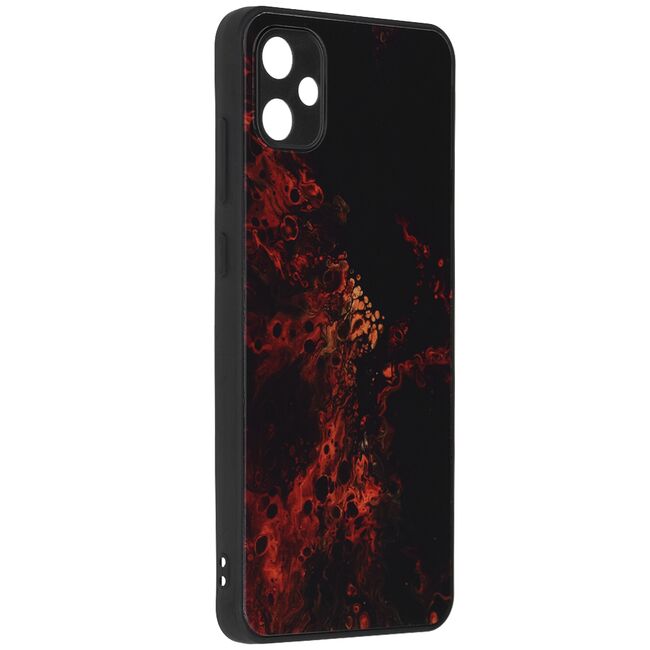 Husa Samsung Galaxy A05 Techsuit Glaze, Red Nebula