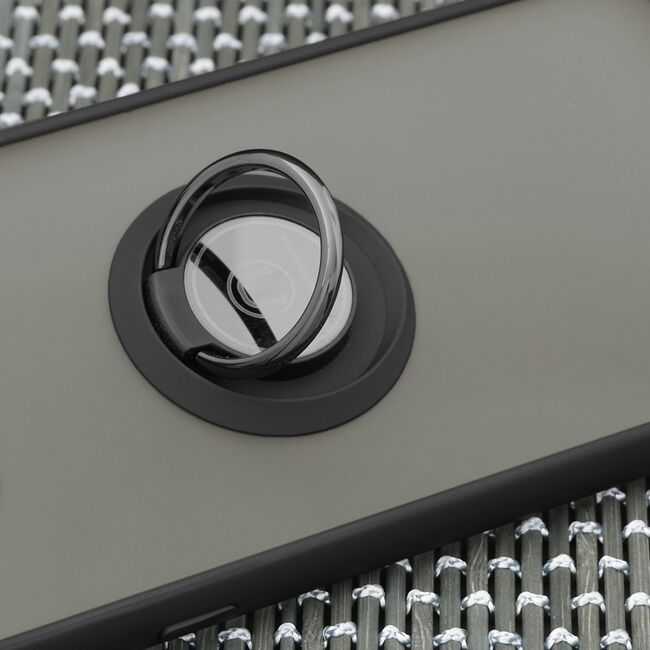 Husa Xiaomi Redmi Note 12S Techsuit Glinth cu inel suport stand magnetic, negru