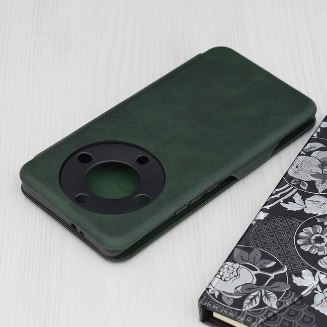 Husa 360° Honor Magic5 Lite Techsuit Safe Wallet Plus, verde